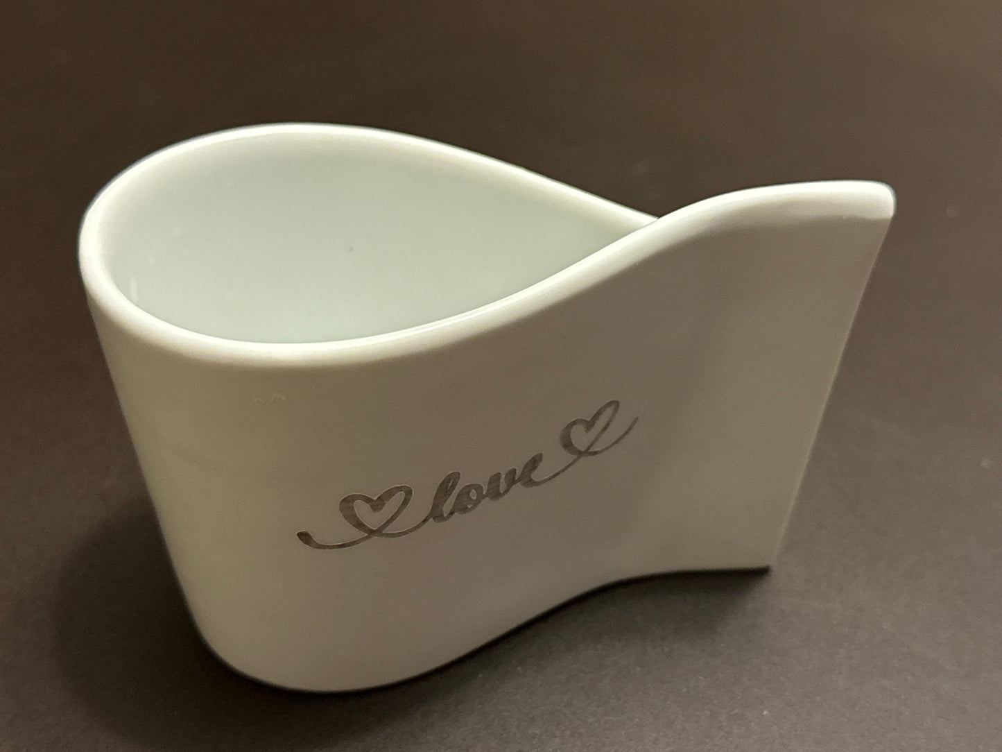 Special design coffee mug with personal message