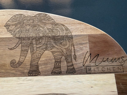 Personalised cheeseboard. A gift mum will cherish forever