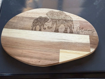 Personalised cheeseboard. A gift mum will cherish forever