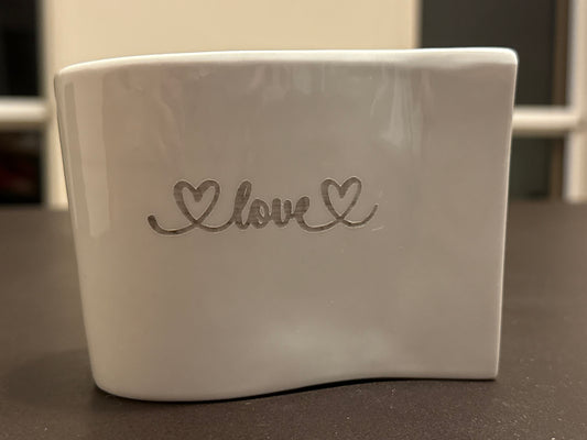 Special design coffee mug with personal message