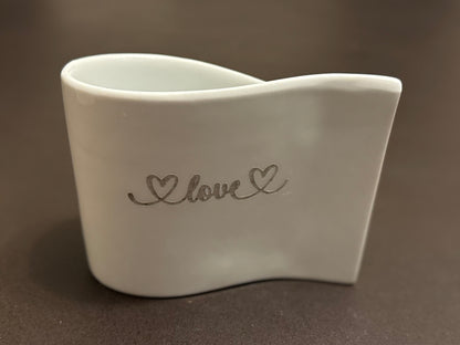 Special design coffee mug with personal message